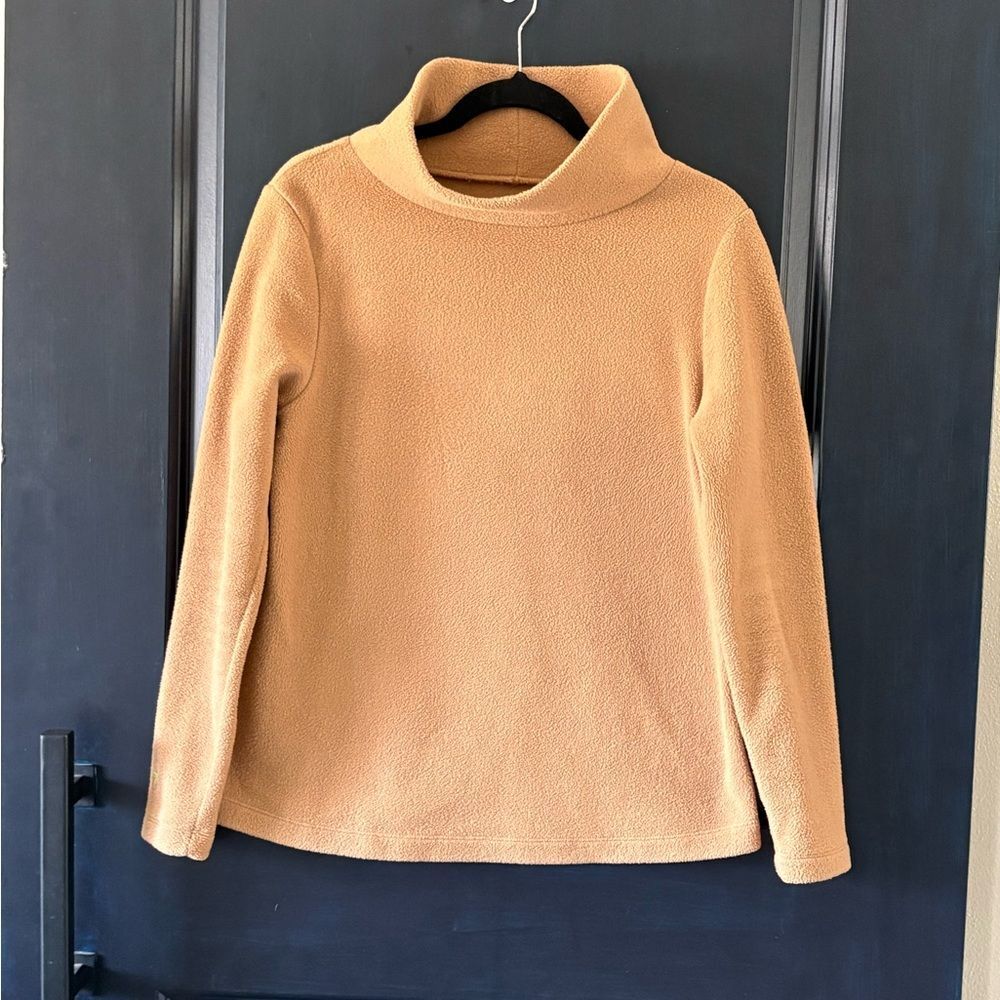 Dudley Stephens Tan Fleece Top Medium